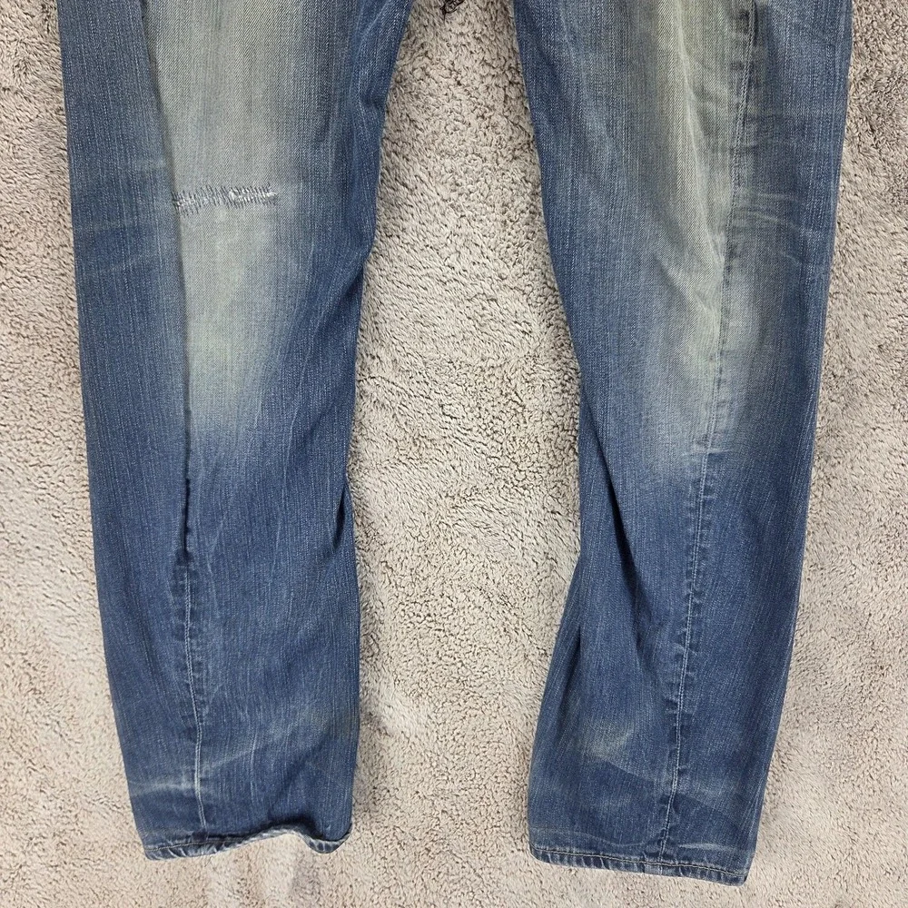 Vintage Levis Engineered Jeans Mens 32x30 Blue Buckle Back Twisted Zip Fly
